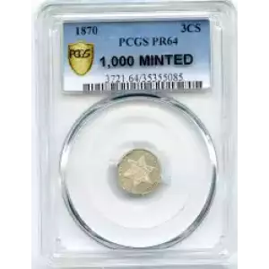 Silver Three Cent Pieces Trimes-1851-1873 (3)