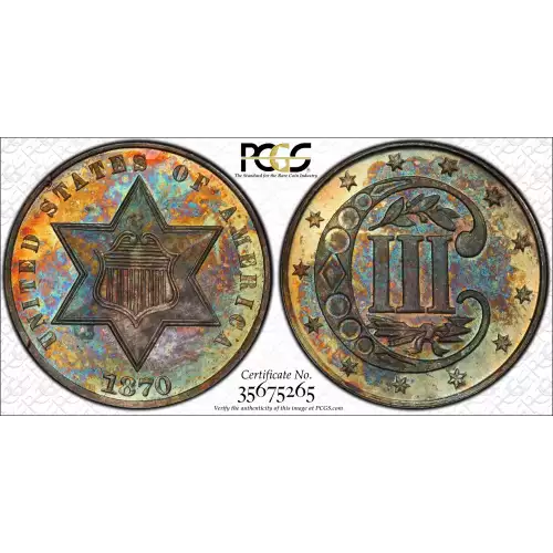 Silver Three Cent Pieces Trimes-1851-1873 (3)