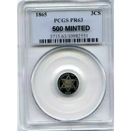 Silver Three Cent Pieces Trimes-1851-1873 (3)