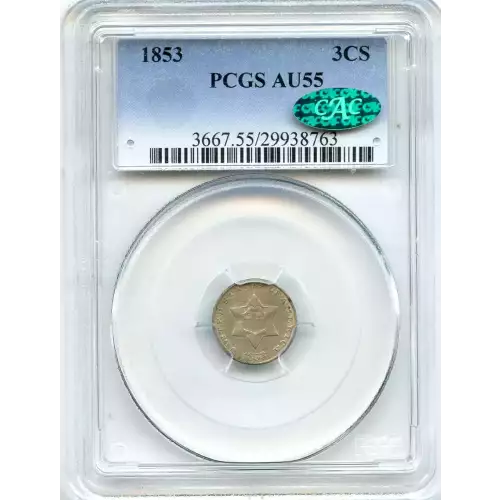 Silver Three Cent Pieces Trimes-1851-1873 (3)