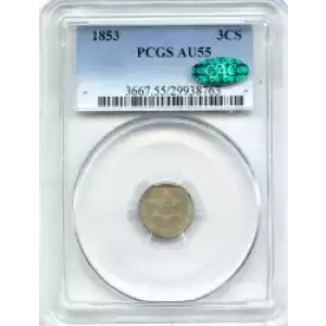 Silver Three Cent Pieces Trimes-1851-1873 (3)