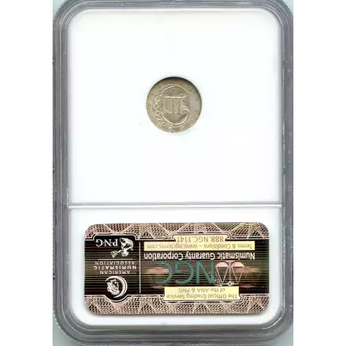 Silver Three Cent Pieces Trimes-1851-1873 (3)