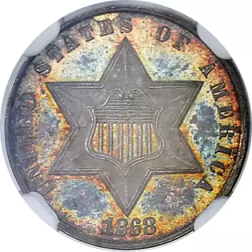 Silver Three Cent Pieces Trimes-1851-1873 (3)