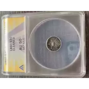 Silver Three Cent Pieces Trimes-1851-1873 (3)