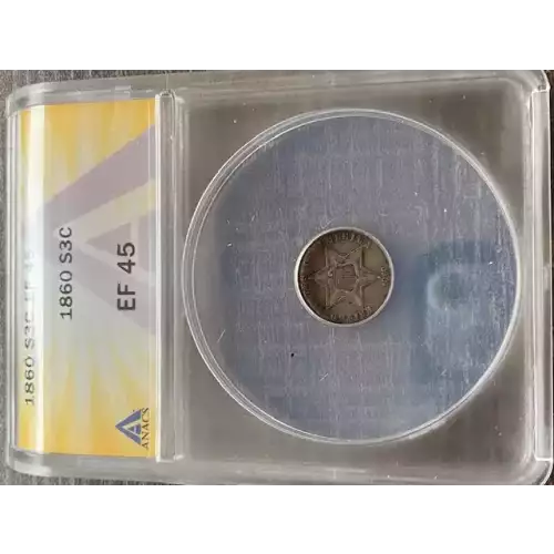 Silver Three Cent Pieces Trimes-1851-1873 (3)