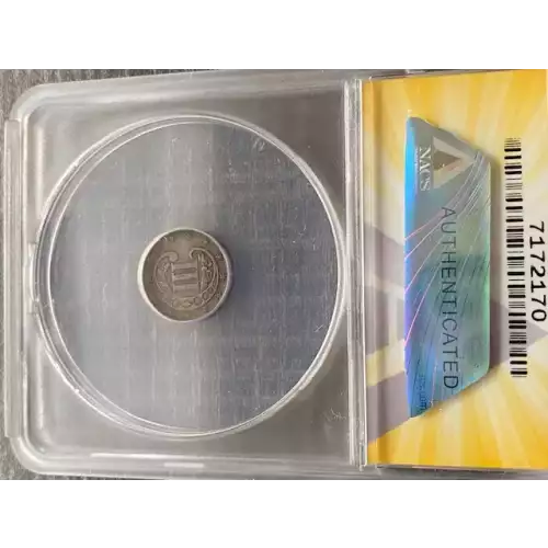 Silver Three Cent Pieces Trimes-1851-1873 (3)