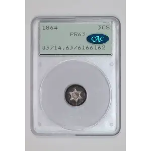 Silver Three Cent Pieces Trimes-1851-1873