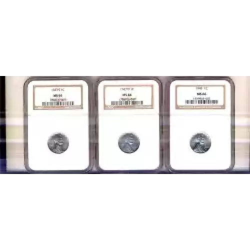 Small Cents-Lincoln, Wheat Ears Reverse 1909-1958 -Copper (3)