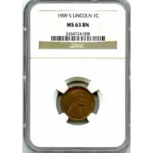 Small Cents-Lincoln, Wheat Ears Reverse 1909-1958 -Copper (3)