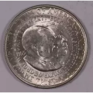 Classic Commemorative Silver---Carver/Washington Commemorative 1951-1954-Silver- 0.5 Dollar