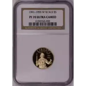 1991-1995 WORLD WAR II ANNIVERSARY ULTRA CAMEO