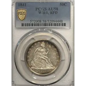 Half Dollars---Liberty Seated 1839-1891 -Silver- 0.5 Dollar