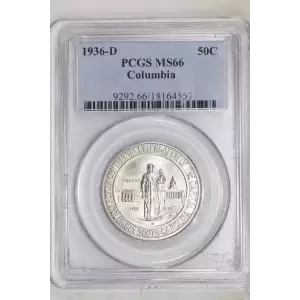 1936-D 50C Columbia