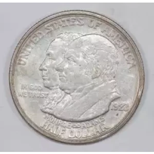 Classic Commemorative Silver--- Monroe Doctrine Centennial 1923 -Silver- 0.5 Dollar
