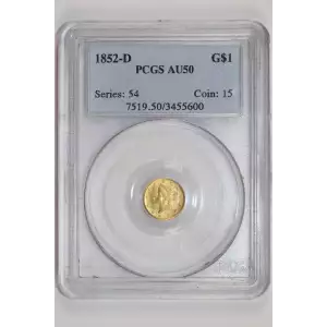 Gold Dollars---Liberty Head 1849-1854 -Gold- 1 Dollar