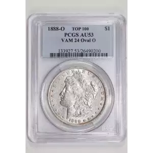 1888-O $1 VAM 24 Oval O TOP 100