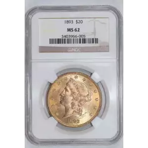 LIBERIA Gold 20 DOLLARS