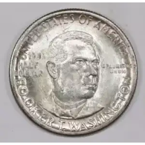 Classic Commemorative Silver--- Booker T. Washington Memorial 1946-1951-Silver- 0.5 Dollar