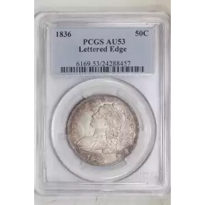 1836 50C Lettered Edge (2)