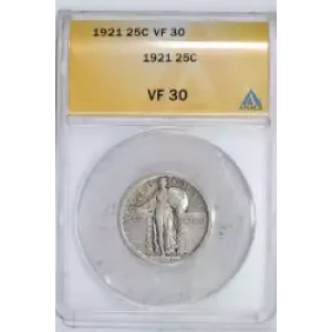 Quarter Dollars---Standing Liberty