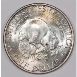 Classic Commemorative Silver--- Albany, New York, Charter 1936 -Silver- 0.5 Dollar