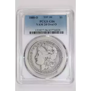 1888-O $1 VAM 24 Oval O TOP 100 (2)