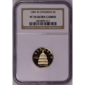 1989 CONGRESS BICENTENNIAL ULTRA CAMEO