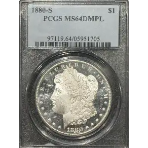 1880-S $1, DMPL