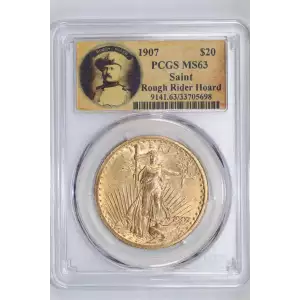 1907 $20 Saint-Gaudens