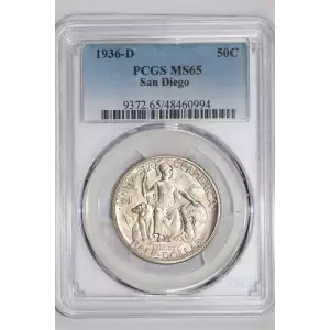 1936-D 50C San Diego