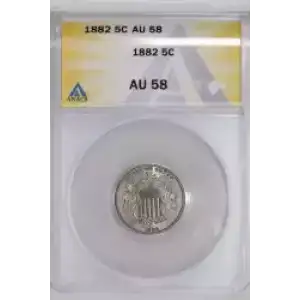 Nickel Five Cent Pieces-Shield 1866-1883