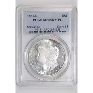 1881-S $1, DMPL