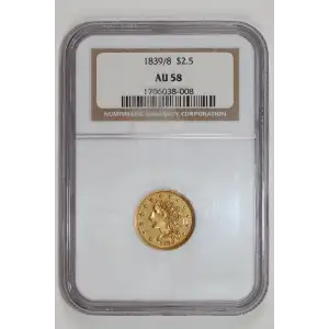 Quarter Eagles---Classic Head, 1834-1839 -Gold- 2.5 Dollar