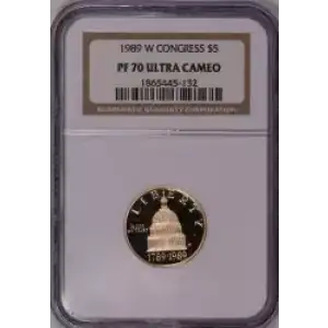 1989 CONGRESS BICENTENNIAL ULTRA CAMEO