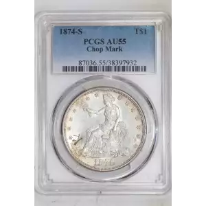 Trade Dollars---Trade Dollars 1873-1885 -Silver- 1 Dollar