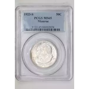 1923-S 50C Monroe