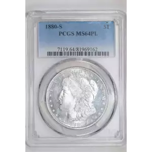 1880-S $1, PL