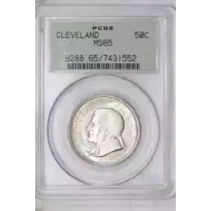 1936 50C Cleveland