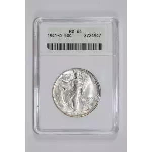 Half Dollars---Liberty Walking 1916-1947 -Silver- 0.5 Dollar