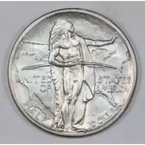 Classic Commemorative Silver Oregon Trail Memorial 1926 -1939 Silver -  0.5 Dollar