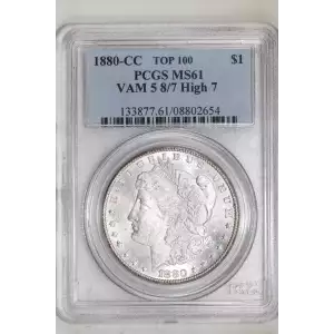 1880-CC $1 VAM 5 8/7 High 7 (2)