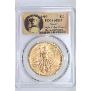 1907 $20 Saint-Gaudens