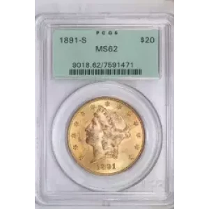1891-S $20