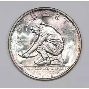 Classic Commemorative Silver--- California Diamond Jubilee 1925 -Silver- 0.5 Dollar