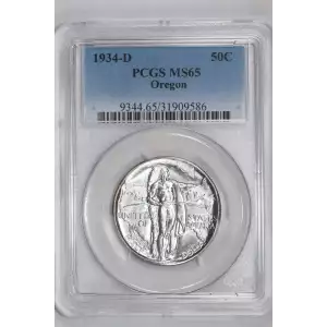 1934-D 50C Oregon