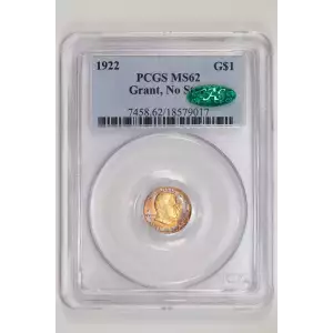 1922 G$1 Grant, No Star