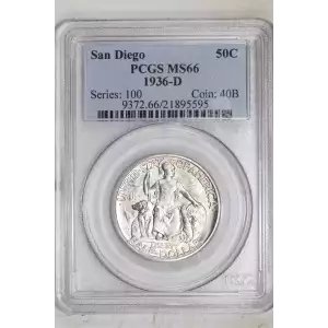 1936-D 50C San Diego