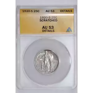 Quarter Dollars---Standing Liberty