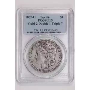 1887-O $1 VAM 2 Double 1 Triple 7 Top 100
