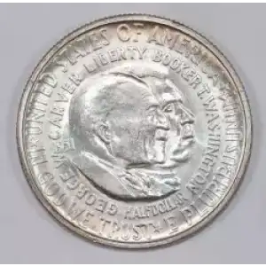 Classic Commemorative Silver---Carver/Washington Commemorative 1951-1954-Silver- 0.5 Dollar